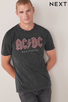 ACDC黑色 - 標準剪裁 - 授權T恤 (314158) | HK$181