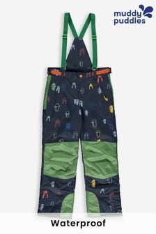 Muddy Puddles Recycled Waterproof Blizzard Ski Salopettes (314367) | $130