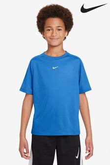 Ярко-синий - Nike Dri-fit Multi + Training T-shirt (315263) | €25