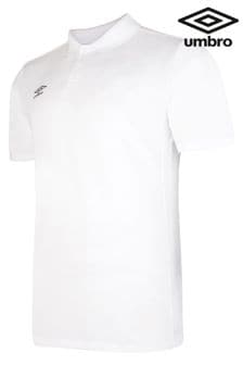 Biały - Koszulka polo Umbro Club Essential (315979) | 160 zł