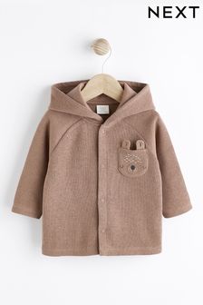 Urs maro - Jachetă confortabilă din jerseu pentru bebeluși (0 luni - 2 ani) (316798) | 99 LEI - 116 LEI