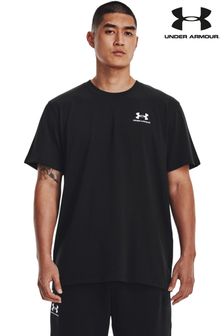 Under Armour Black Logo Heavyweight T-Shirt (316850) | 178 QAR