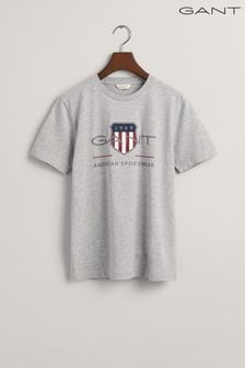 GANT Archive Shield Logo Black T-Shirt (316867) | SGD 58
