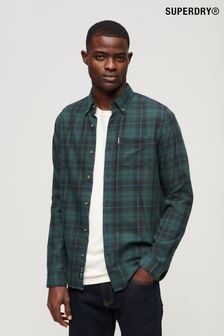 Superdry Green Vintage Check Shirt (316885) | AED125