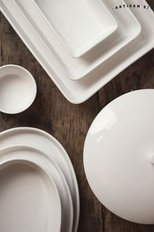 Artisan Street White Serving Dish With Lid (317891) | ￥5,810