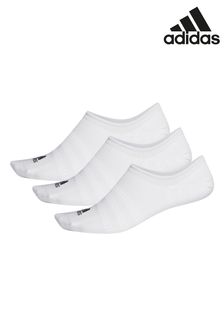 adidas White Adult No Show Socks 3 Pairs (318282) | €7.50