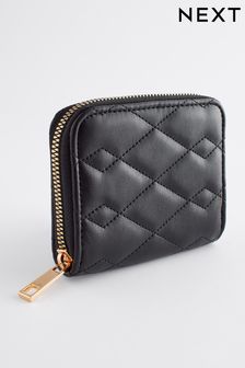 Black Quilted Purse (318515) | AED48