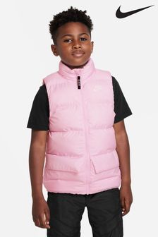 Nike Pink Synthetic Filled Gilet (319386) | €79