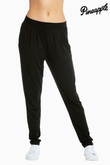 Pineapple Black Viscose Relaxed Fit Jersey Trousers (319707) | 43 €