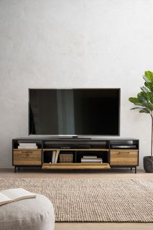 Natural Jefferson Pine Up to 80" TV Stand (320323) | €610