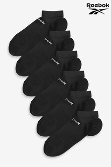 Reebok Black Active No Show Socks 6 Pack (320768) | €6.50