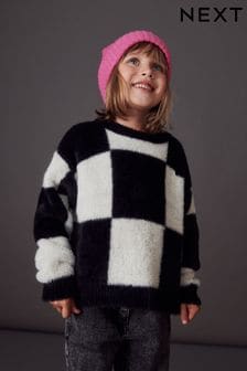 Karirast pulover (3–16 let) (320977) | €17 - €22