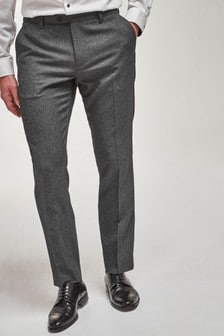 Grey - Puppytooth Trousers (321831) | kr324