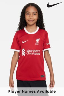 Camiseta de fútbol para niños de la primera equipación del Liverpool 23/24 de Nike (322158) | 85 €