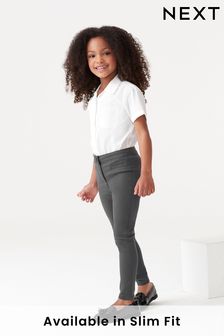 Charcoal Grey School Skinny Stretch Trousers (3-18yrs) (322512) | €13 - €20