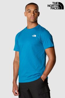The North Face Blue Mens Redbox Celebration Short Sleeve T-Shirt (322781) | LEI 179