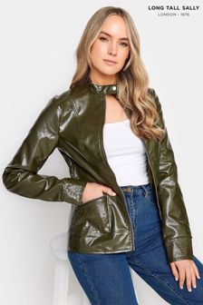 Long Tall Sally Green Funnel Neck Jacket (322929) | €93
