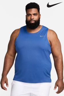 Темно-синій - Nike Дрі-фіт Мілер Біговий жилет (324032) | 1 456 ₴