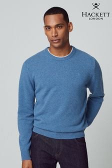 סוודר כחול לגברים של Hackett London (324138) | ‏603 ‏₪