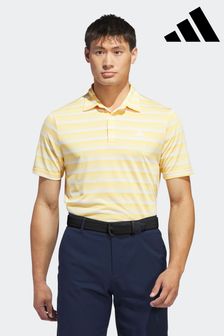 オレンジ - Adidas Golf Two Colour Striped Polo Shirt (324314) | ￥6,170