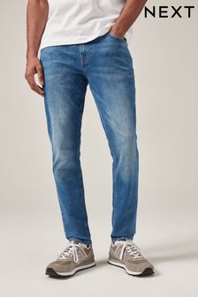 淡藍色 - 貼身款 - 經典彈力牛仔褲 (325446) | HK$241