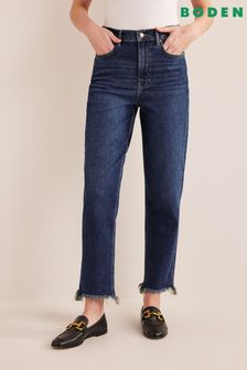Boden Blue High Rise Classic Slim Jeans (325724) | DKK377