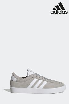 رمادي/أبيض - حذاء رياضي Vl Court 3.0 من Adidas (326156) | 333 د.إ