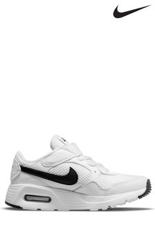 Nike White/Black Air Max SC Junior Trainers (326780) | €25