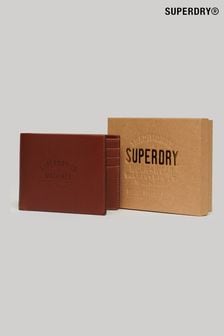 Superdry Brown Leather Wallet In Box (326848) | $60