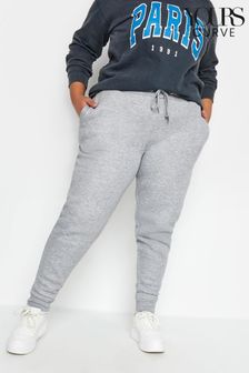 Yours Curve Grey Light Stretch Joggers (327846) | €33