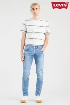 Niebieski - Dopasowane jeansy ze zwężanymi nogawkami Levi's® (328606) | 505 zł
