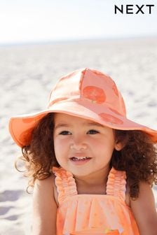 Оранжевый - Персиковая пляжная шляпа (3 мес.-10 лет) (329073) | €13 - €16