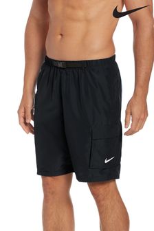 Nike Black Cargo Pocket Swim Shorts (329639) | €71