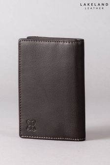 محفظة جلد بني طية ثلاثية Bowston من Lakeland Leather (330270) | 191 ر.س