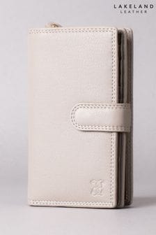 رمادي - محفظة جلد متوسطة الحجم من Lakeland Leather (330290) | 148 ر.ق