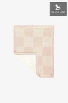 The Little Tailor Knitted Plush Lined Baby Blanket (330482) | €58