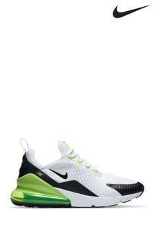 Nike Green/White Air Max 270 Trainers (332248) | $231
