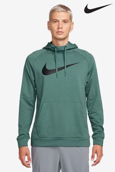 Zielony - Bluza z kapturem wkładana przez głowę Nike Dri-FIT (332352) | 380 zł