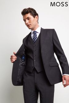 Moss Tailored Fit Charcoal Jacket (333011) | $246