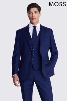 Moss Tailored Fit Navy Twill Suit (333672) | kr2 392