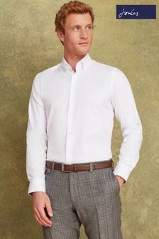Белый - Оксфордская рубашка Joules (334754) | 1 302 грн