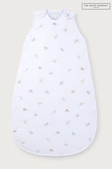 حقيبة نوم بطبعة حيوانات، اللون أبيض، تشكيلة 1tog من The White Company (334789) | د.ك 14.500 - د.ك 16.500