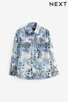 Blue Printed Shirt (3-16yrs) (334935) | €14 - €18