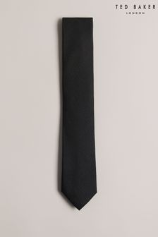 Ted Baker Black Phillo Textured Silk Tie (335024) | 243 QAR