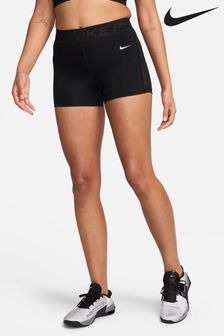 Black - Nike Dri-fit Pro Mid Rise 3 Mesh Shorts (335248) | kr600