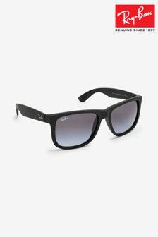 Czarne i szare soczewki - Ray-Ban okulary przeciwsłoneczne Justin (335552) | 875 zł