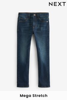 Indigo Skinny Fit Mega Stretch Adjustable Waist Jeans (3-16yrs) (336908) | INR 1,433 - INR 1,985