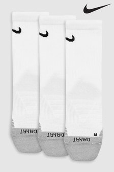 Blanco - Pack de 3 pares de calcetines de deporte acolchados para adultos de Nike (337330) | 20 €