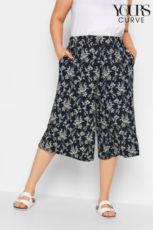 Yours Curve Blue Stretch Jersey Culottes (337559) | 34 €