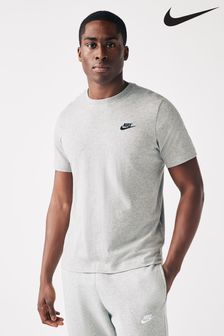 Siva - Majica s kratkimi rokavi Nike Club (337567) | €26